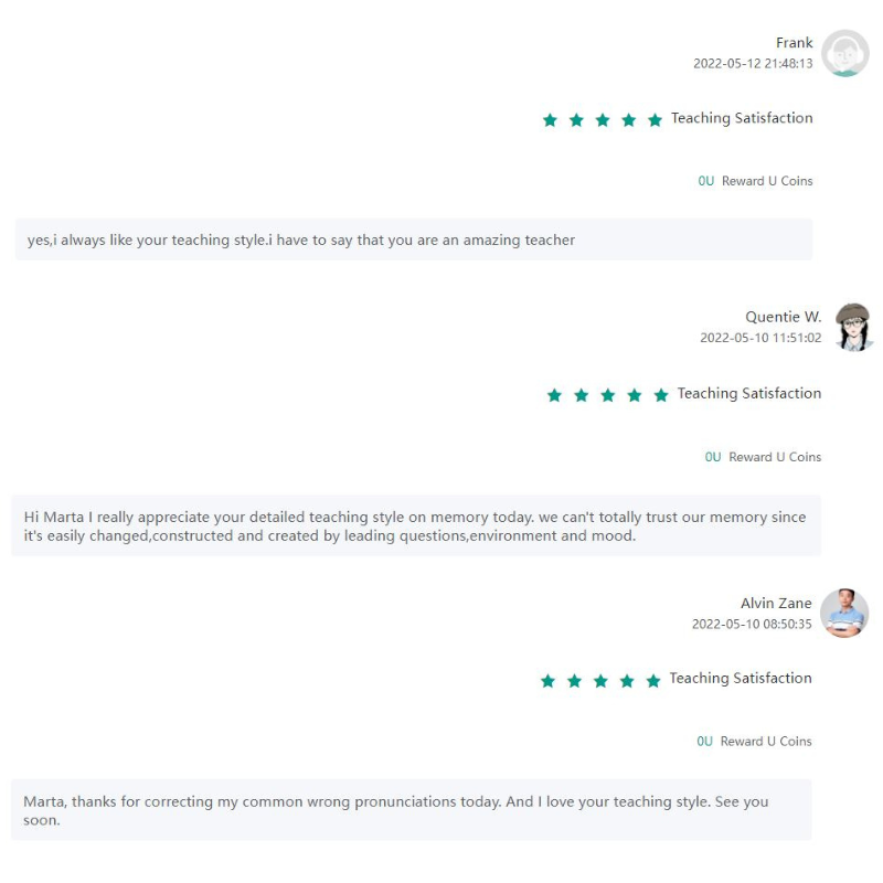 Reviews 5